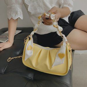 women yellow small bags